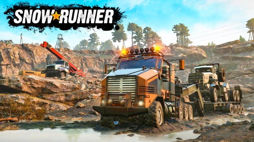 SnowRunner off-road gameplay