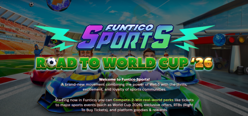 Funtico Sports: Road to World Cup ’26 tournament banner
