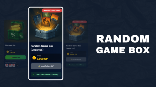 Random Game Box on DISCOVER.GAMES
